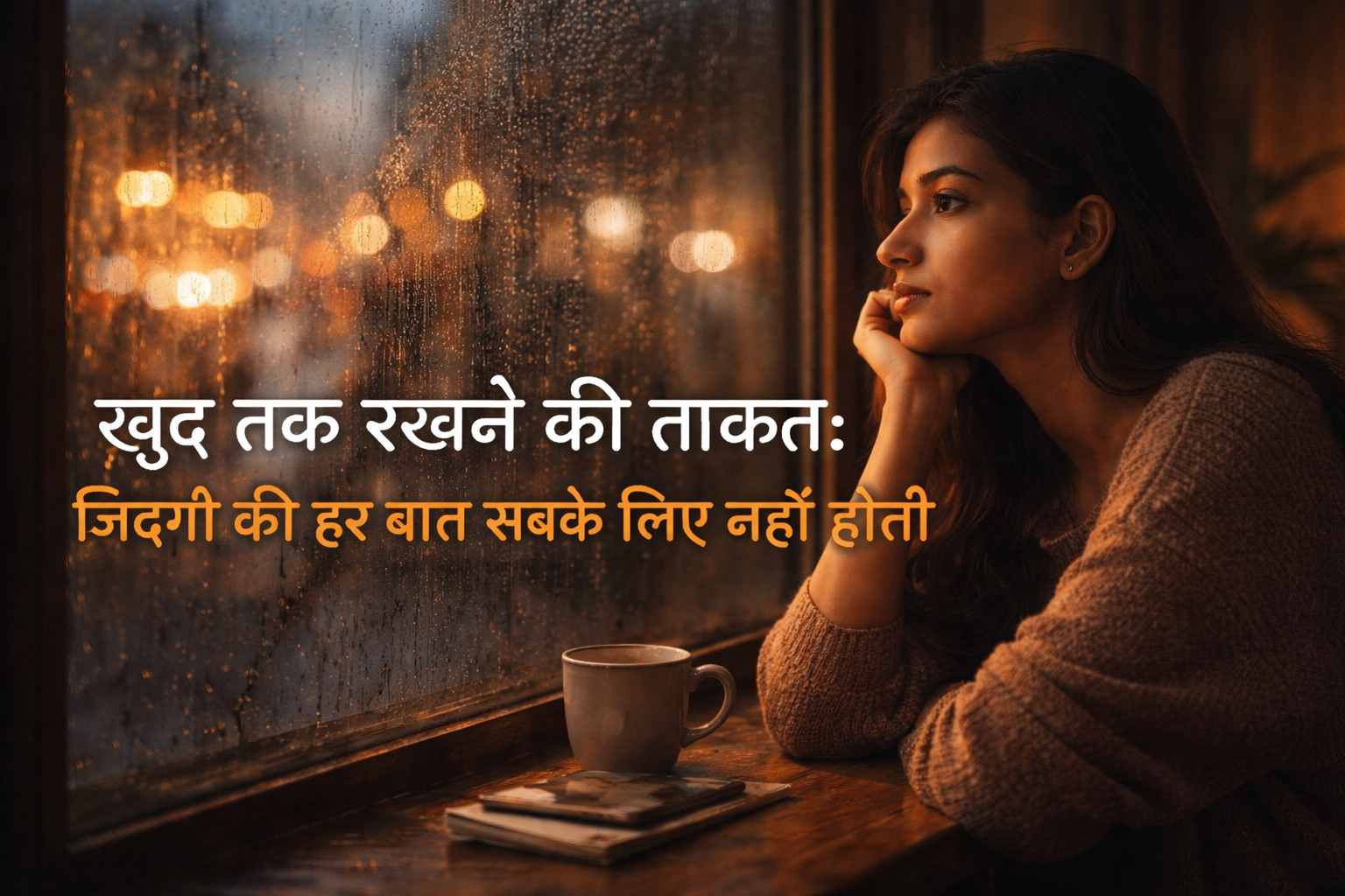 खुद तक रखने की ताकत: ज़िंदगी की हर बात सबके लिए नहीं होती