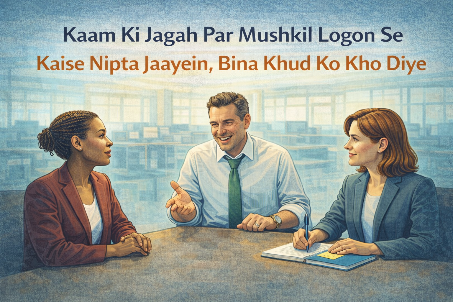 Kaam Ki Jagah Par Mushkil Logon Se Kaise Nipta Jaayein, Bina Khud Ko Kho Diye