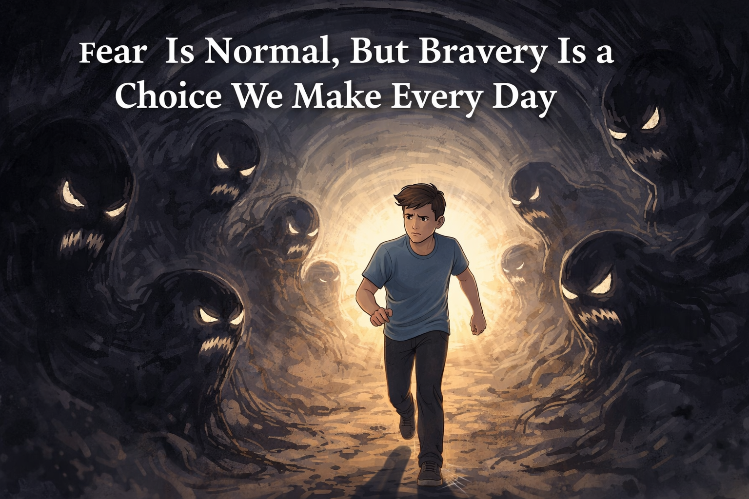 Fear Is Normal, But Bravery Is a Choice We Make Every Day