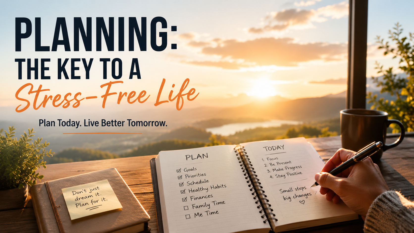 Planning: The Key to a Stress-Free Life