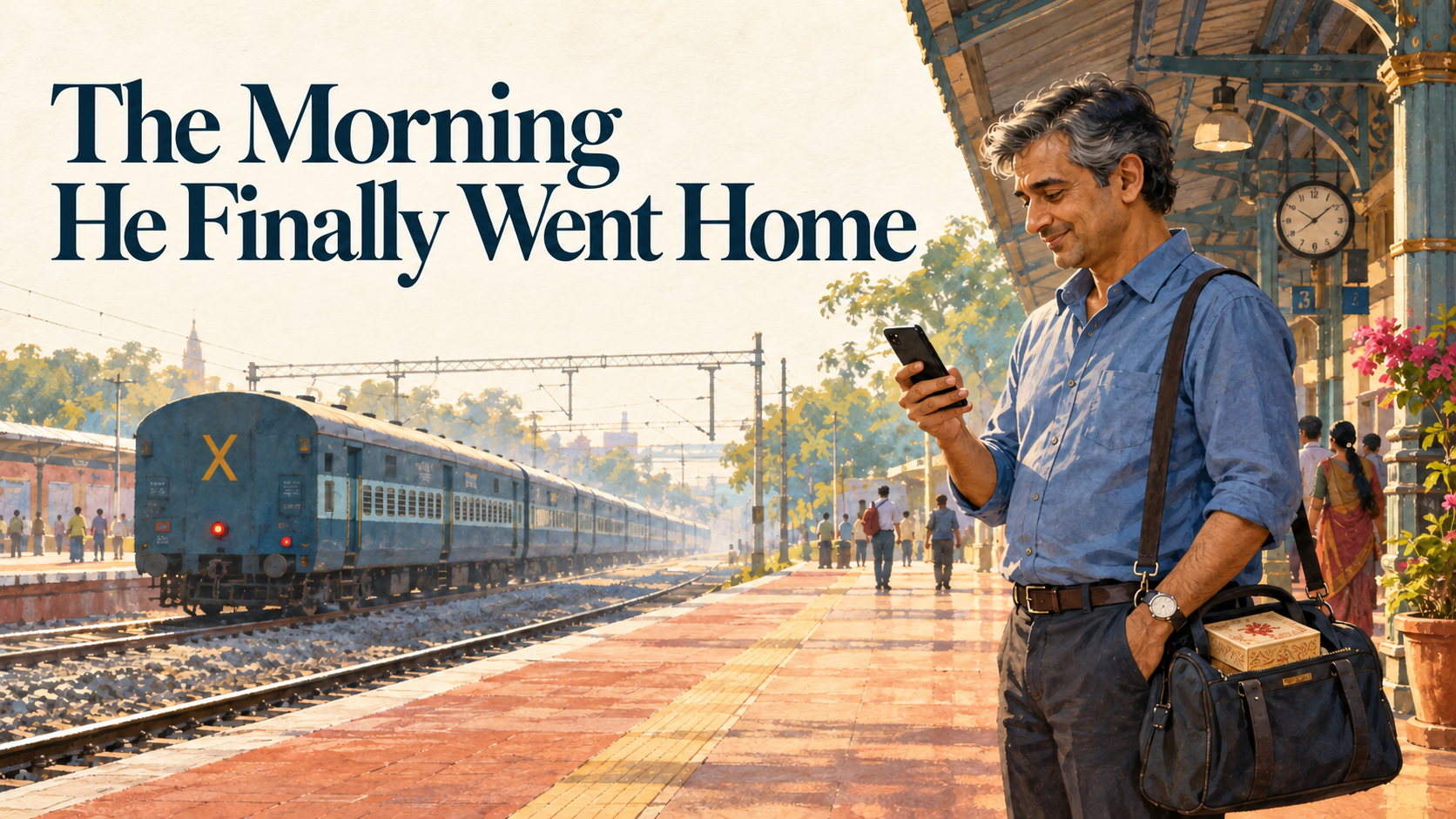 The Morning He Finally Went Home